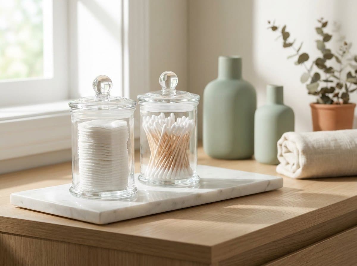 Glass Apothecary Jars (2-pack)