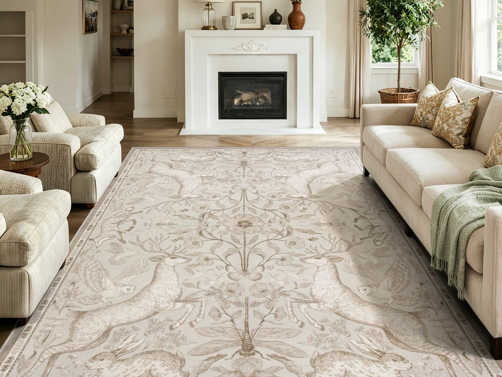 Vintage Woodland Rug