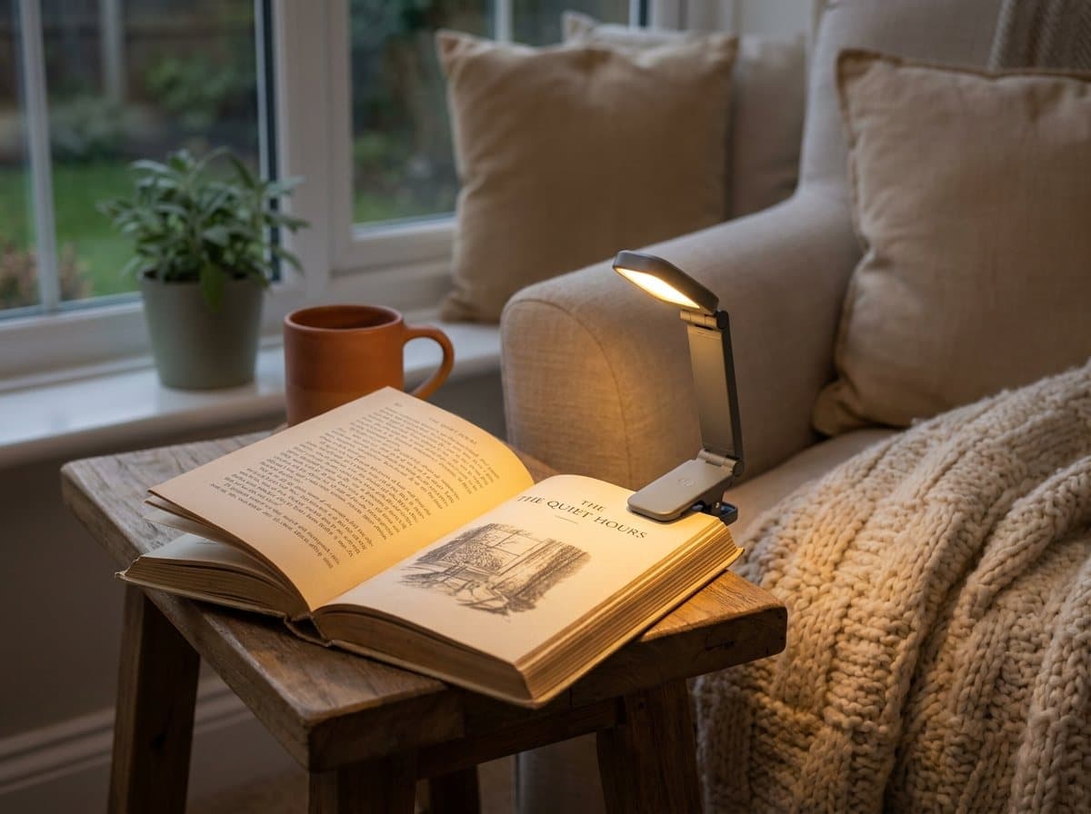 Rechargeable Clip-On Book Light